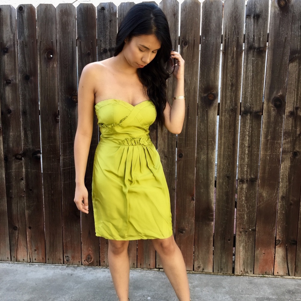 Forever 21 strapless sweetheart dress